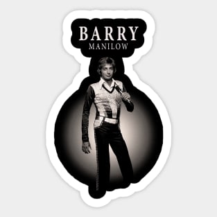 Barry Manilow Vintage Sticker